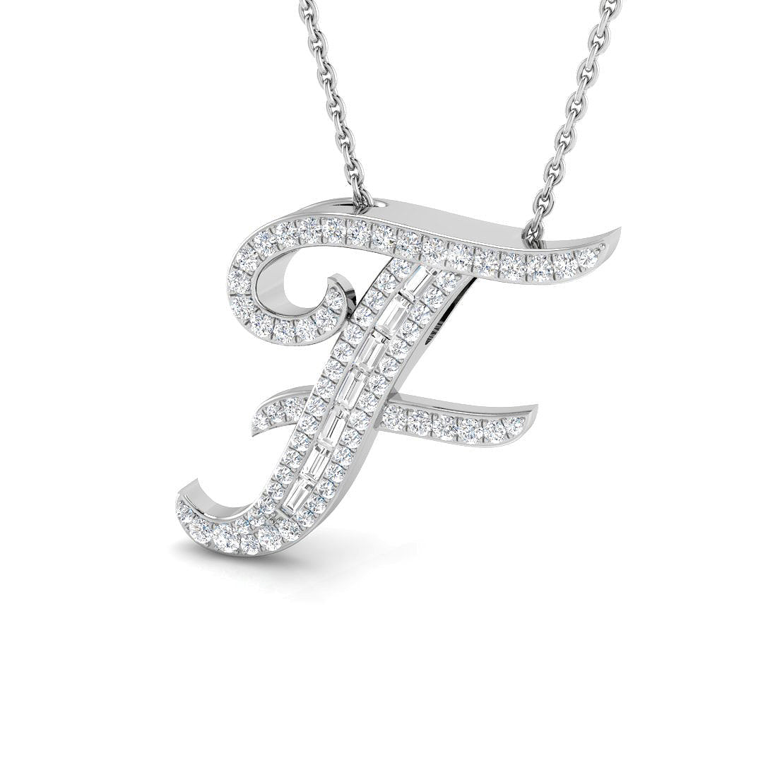 SP5504-F — Pendant - 9k White Gold