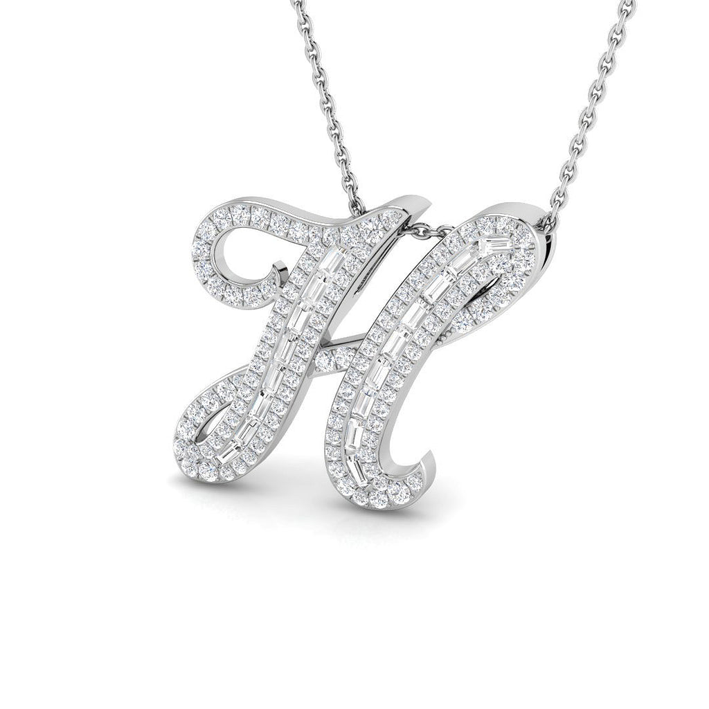 SP5504-H — Pendant - 9k White Gold
