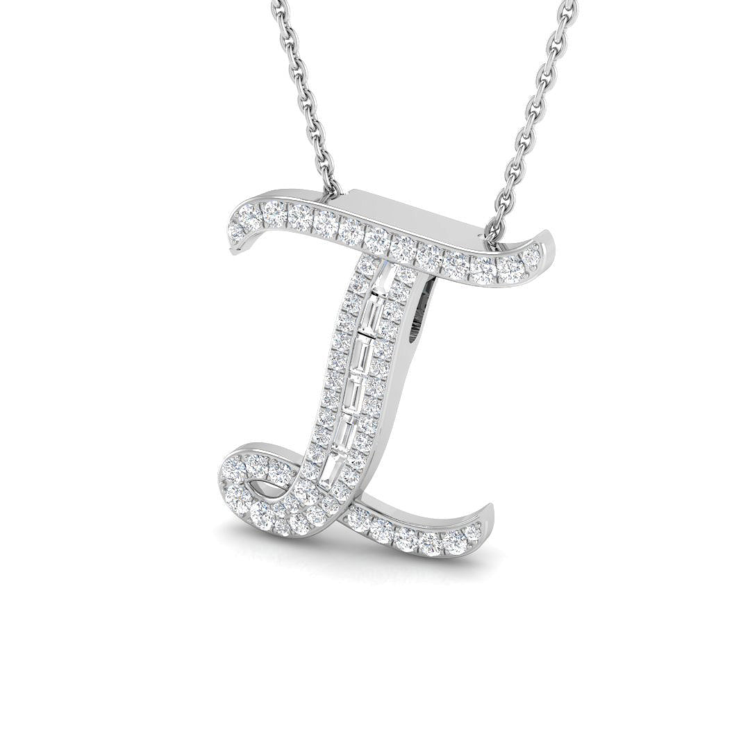 SP5504-I — Pendant - 9k White Gold