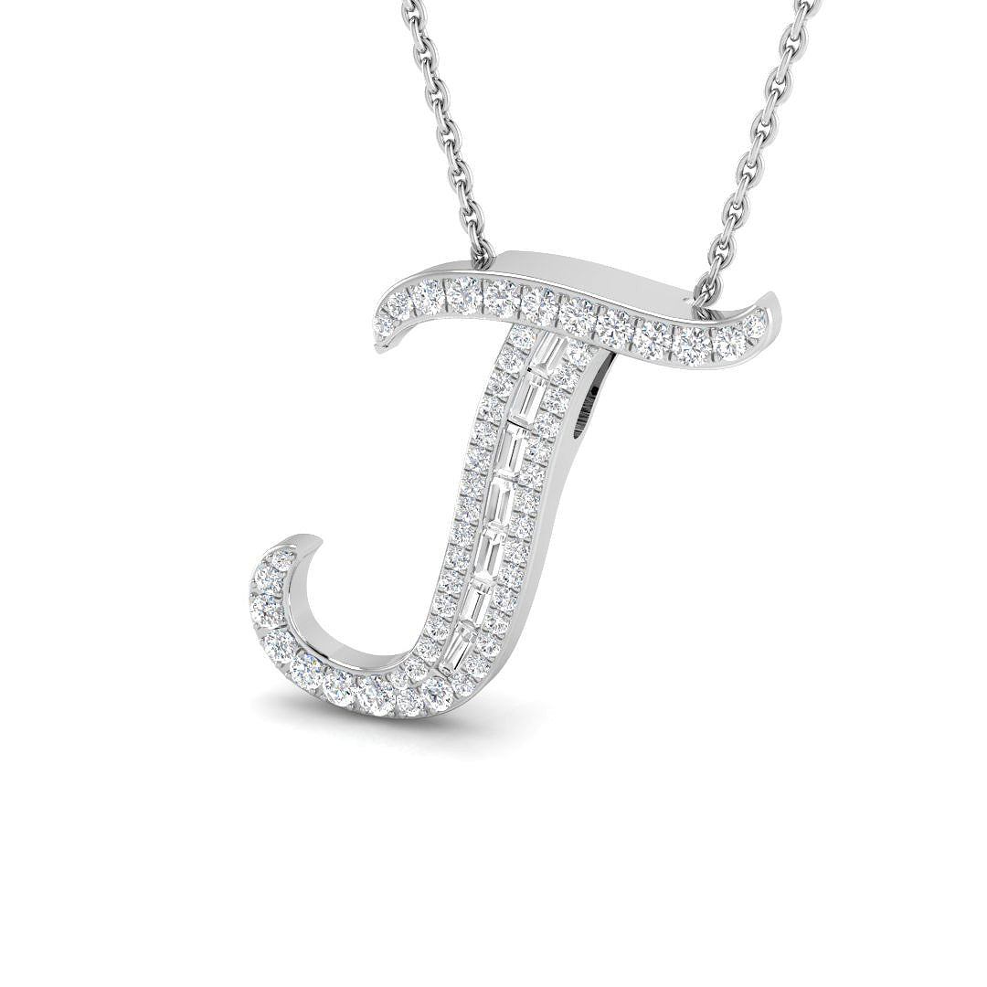 SP5504-J — Pendant - 9k White Gold