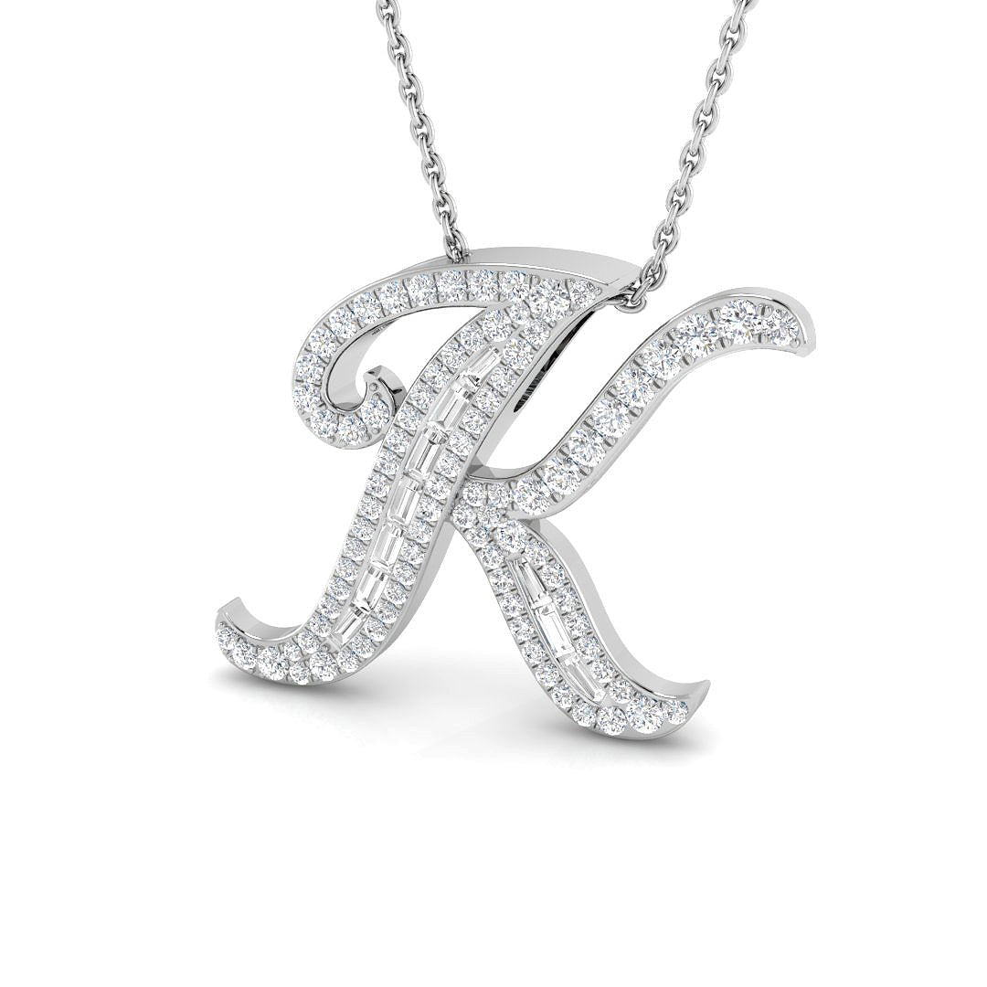 SP5504-K — Pendant - 9k White Gold