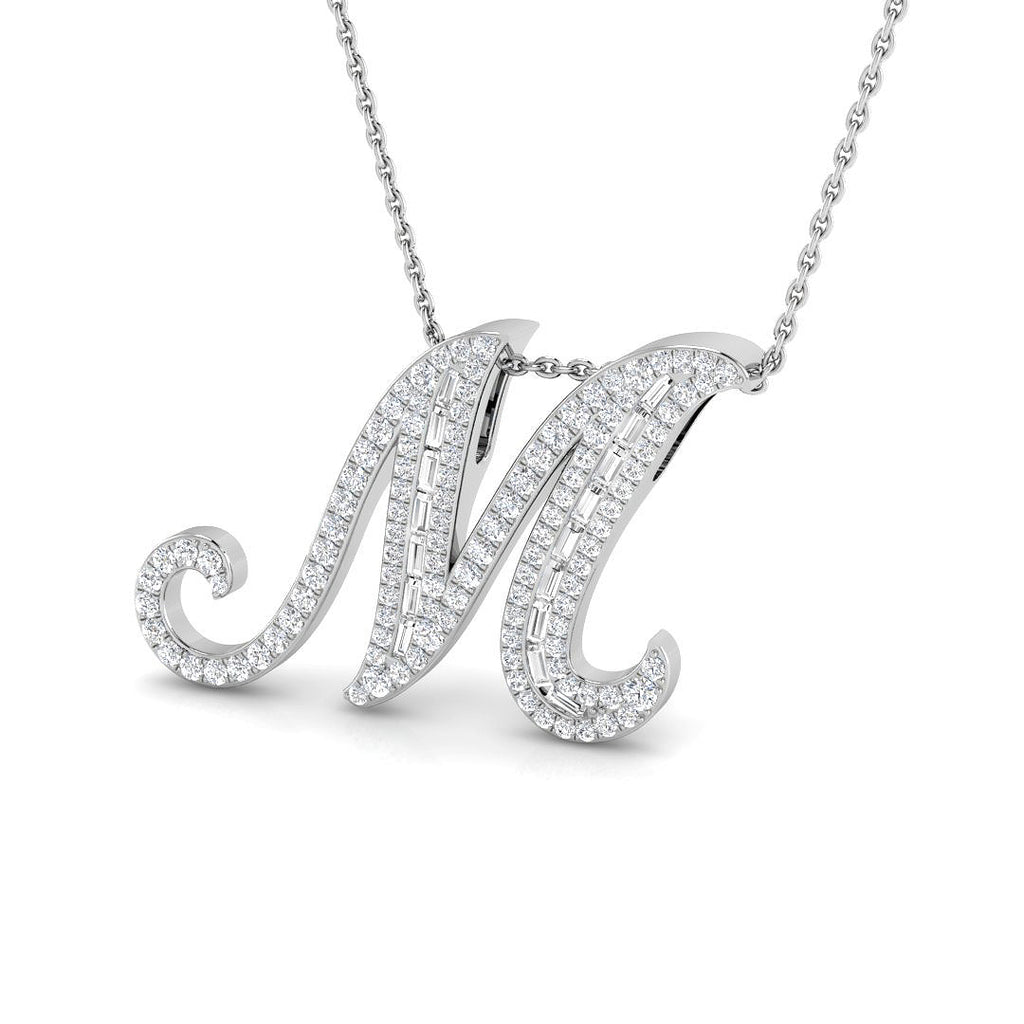 SP5504-M — Pendant - 9k White Gold