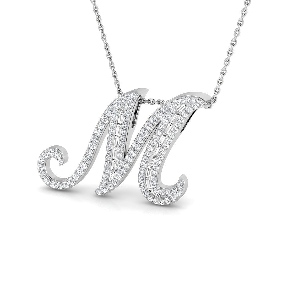 SP5504-M — Pendant - 9k White Gold