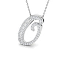 SP5504-O — Pendant - 9k White Gold