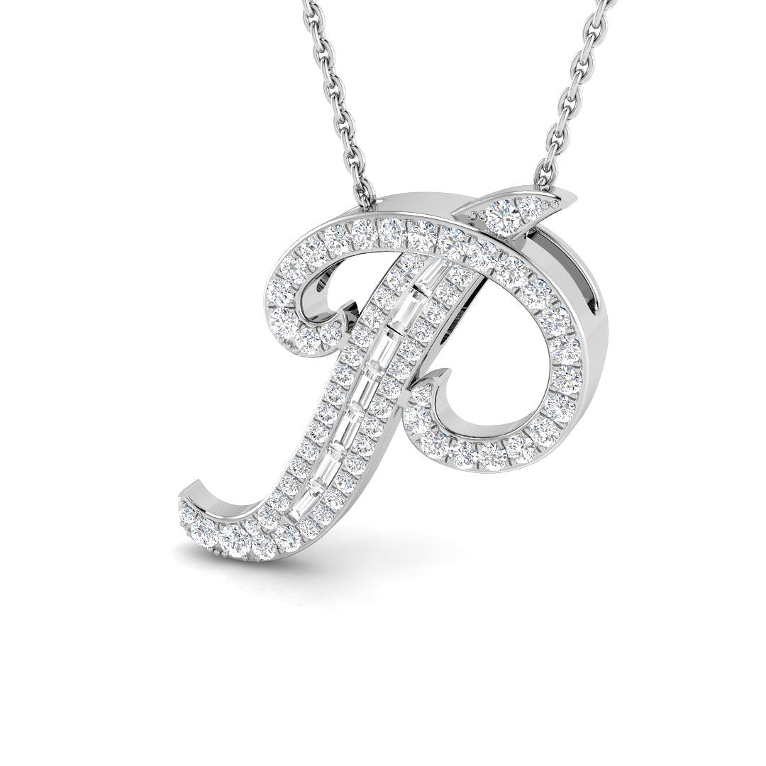 SP5504-P — Pendant - 9k White Gold