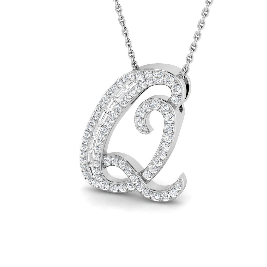 SP5504-Q — Pendant - 9k White Gold