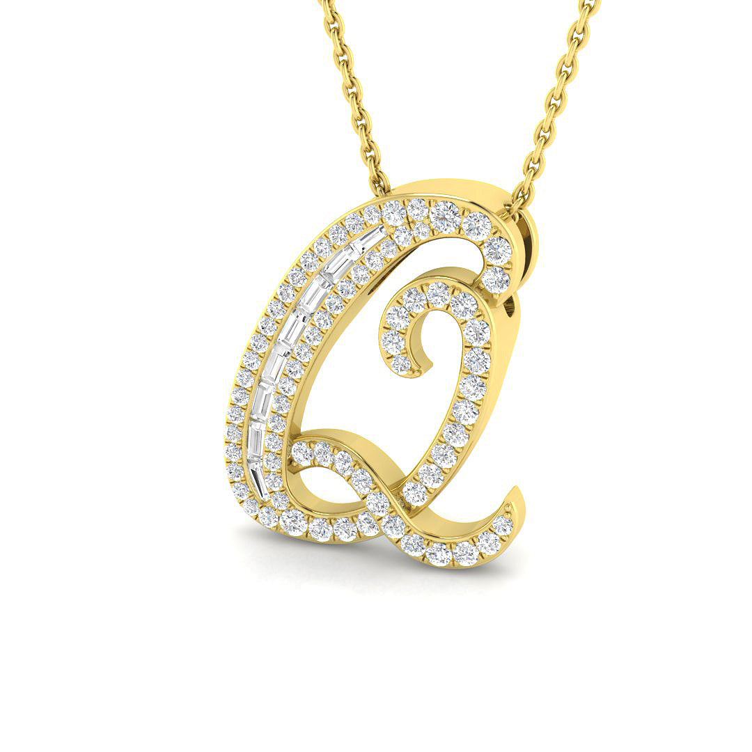 SP5504-Q — Pendant - 9k Yellow Gold