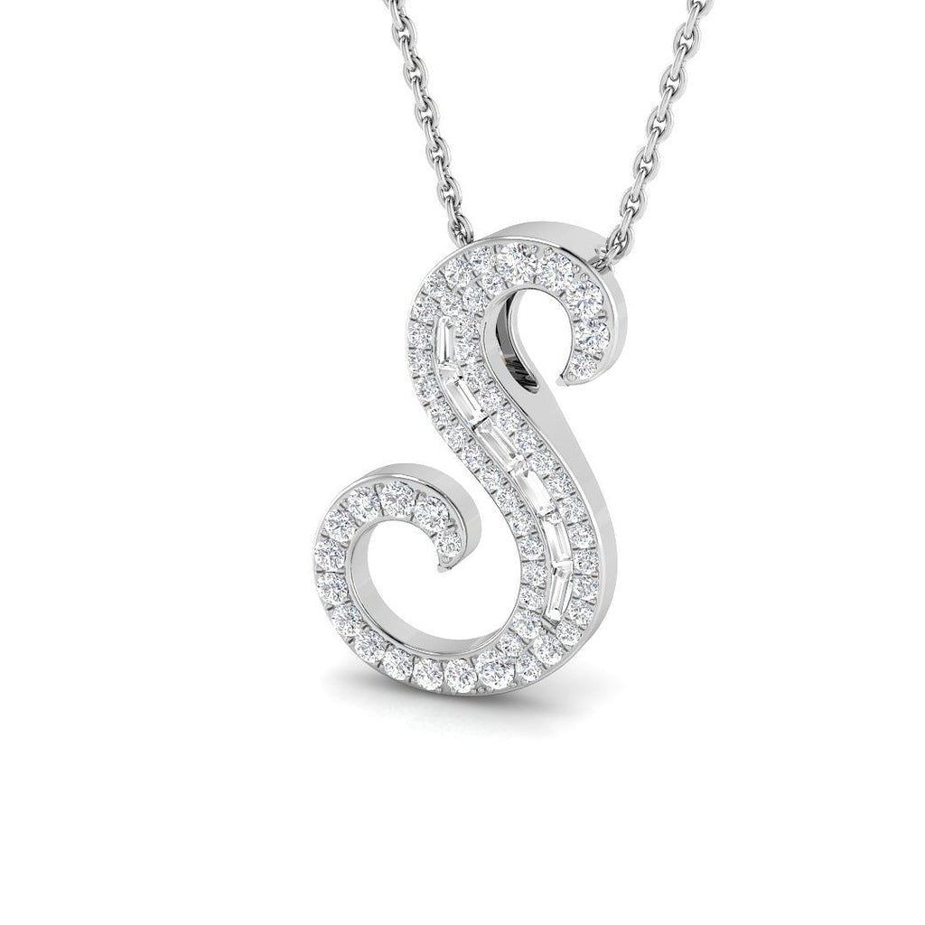 SP5504-S — Pendant - 9k White Gold