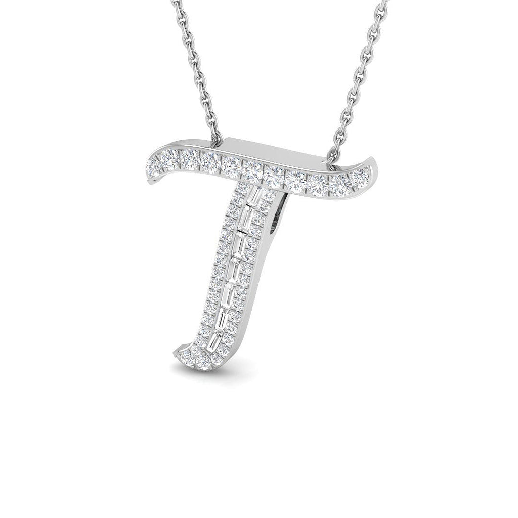 SP5504-T — Pendant - 9k White Gold