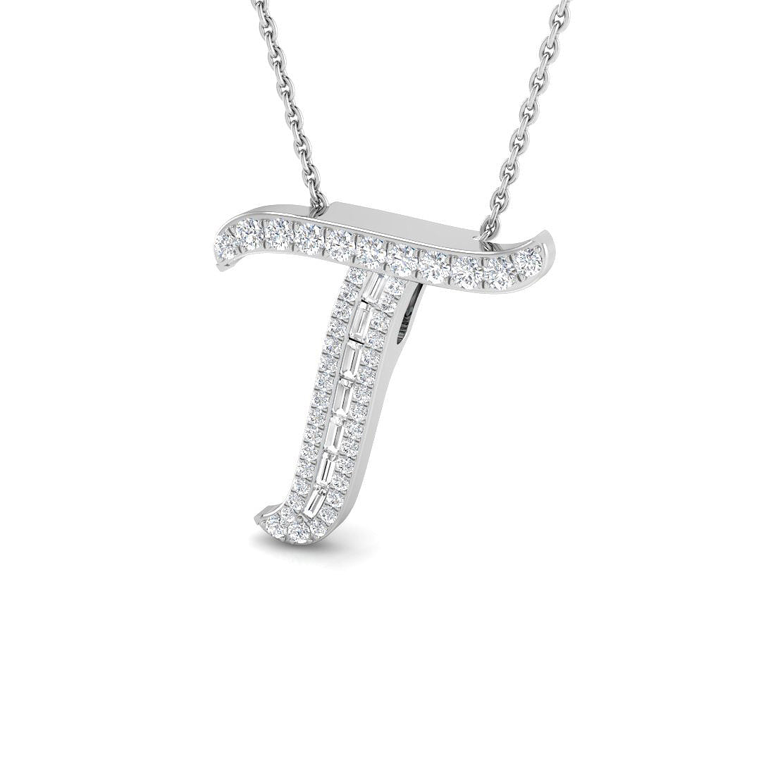 SP5504-T — Pendant - 9k White Gold
