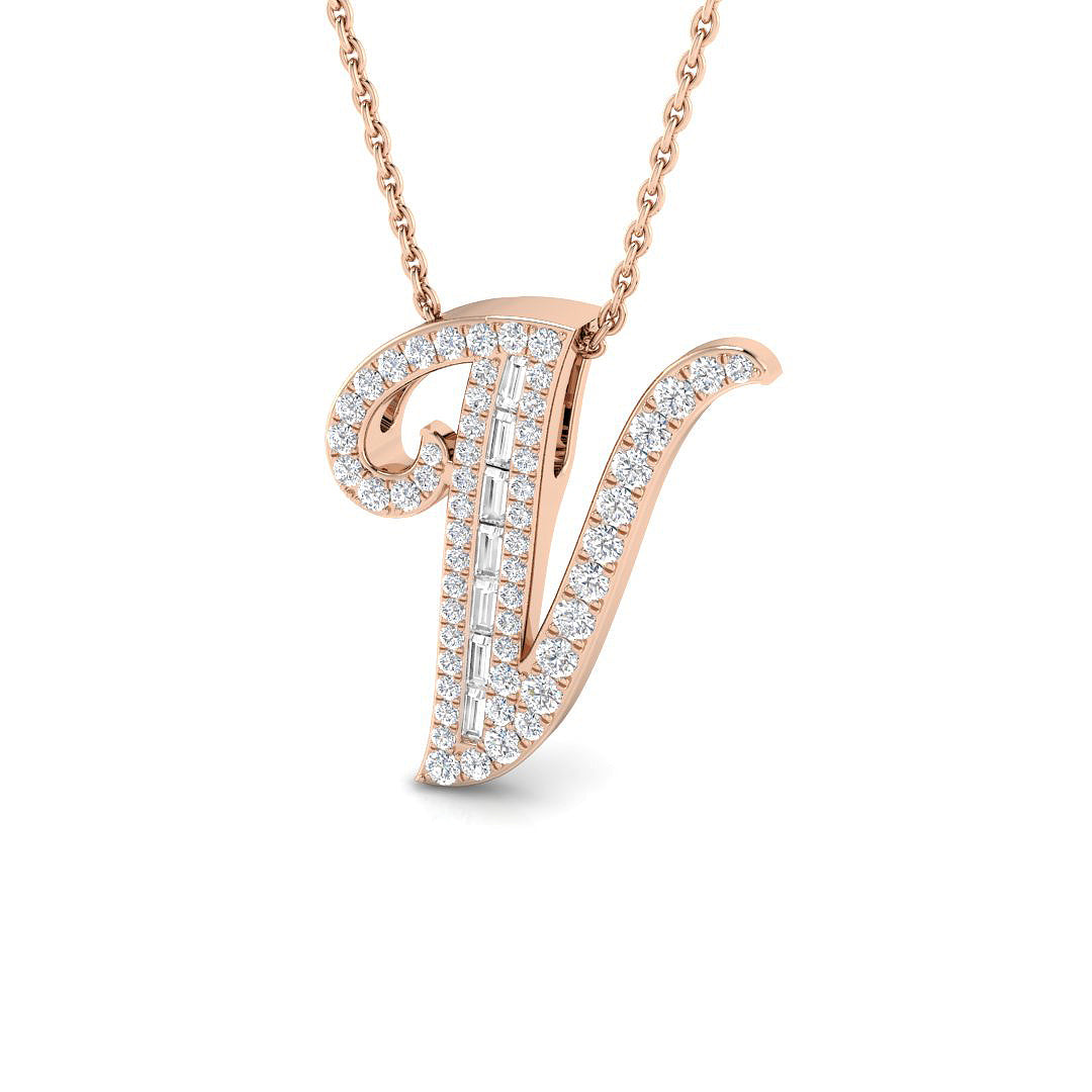 SP5504-V — Pendant - 9k Rose Gold