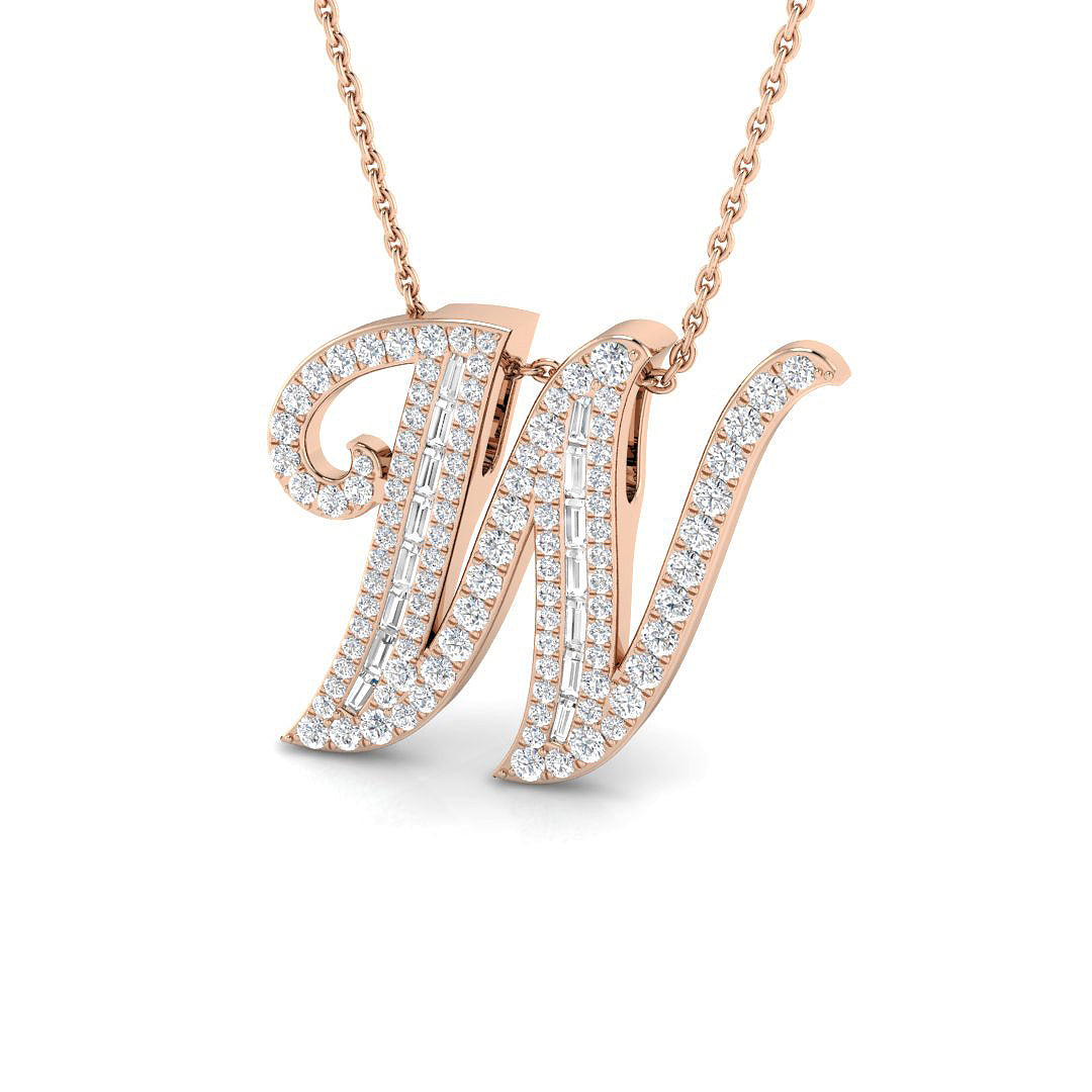 SP5504-W — Pendant - 9k Rose Gold