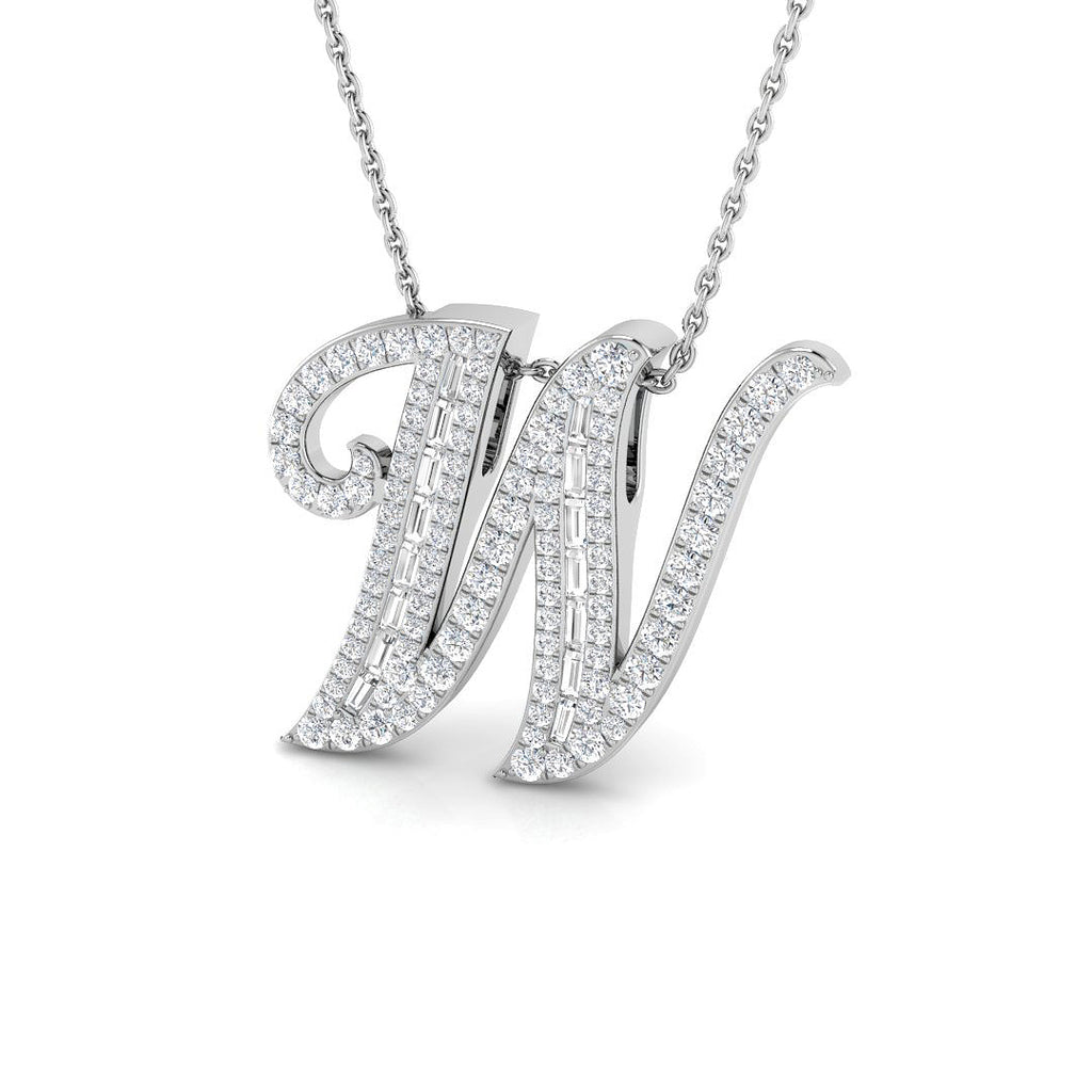 SP5504-W — Pendant - 9k White Gold