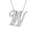 SP5504-W — Pendant - 9k White Gold