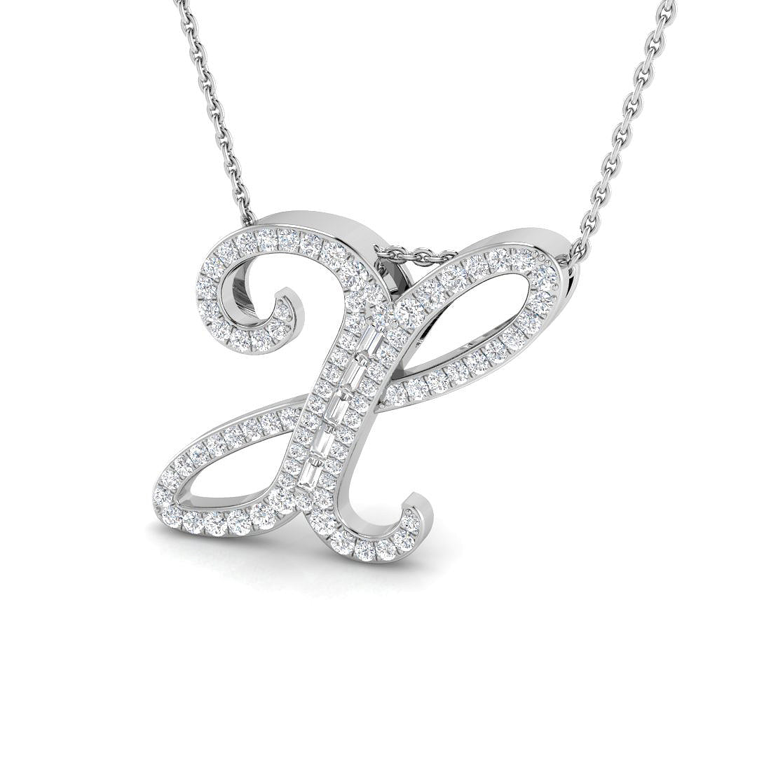 SP5504-X — Pendant - 9k White Gold