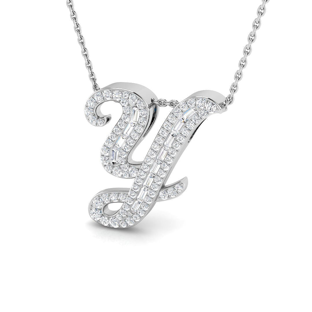 SP5504-Y — Pendant - 9k White Gold
