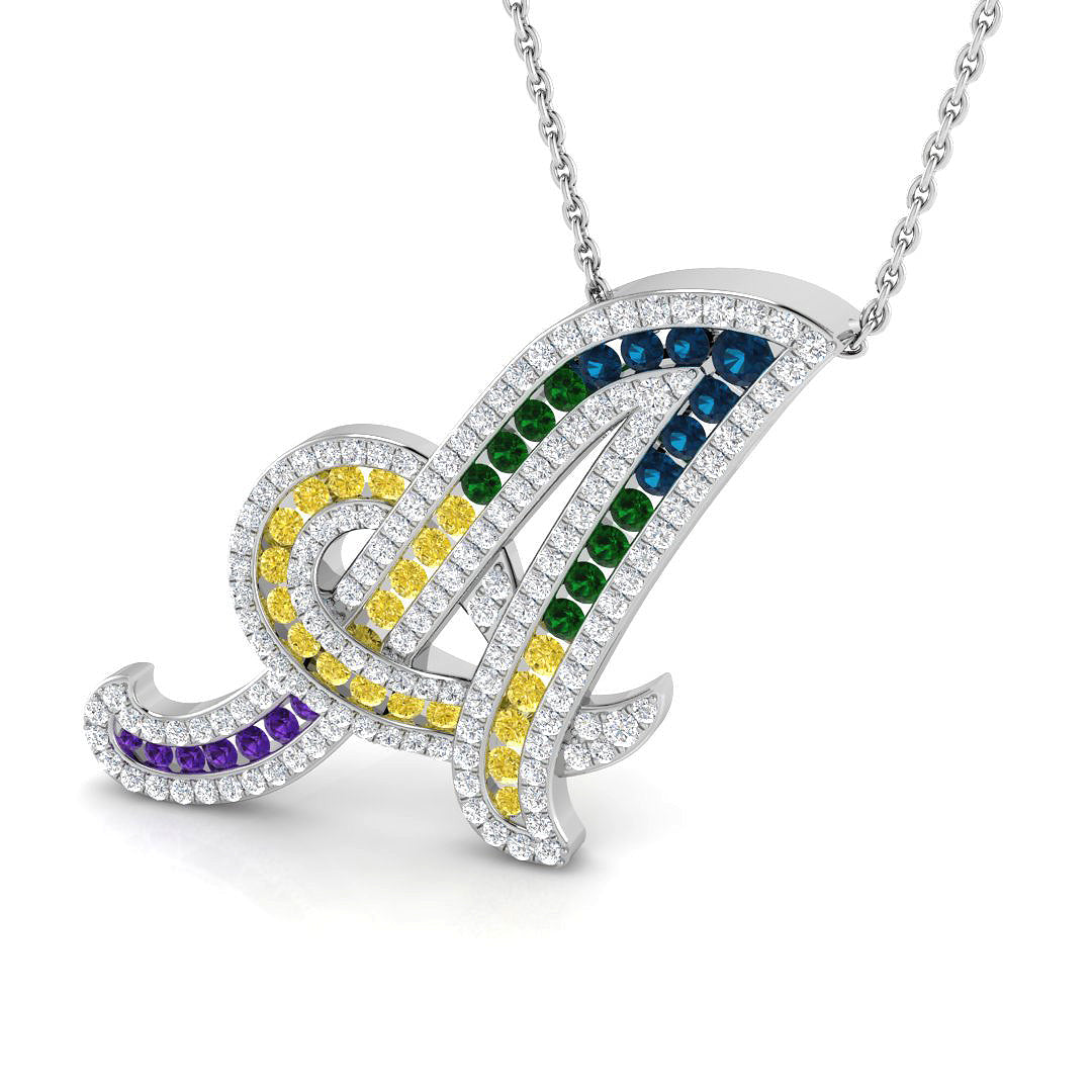 SP5517-A — Pendant - 9k White Gold