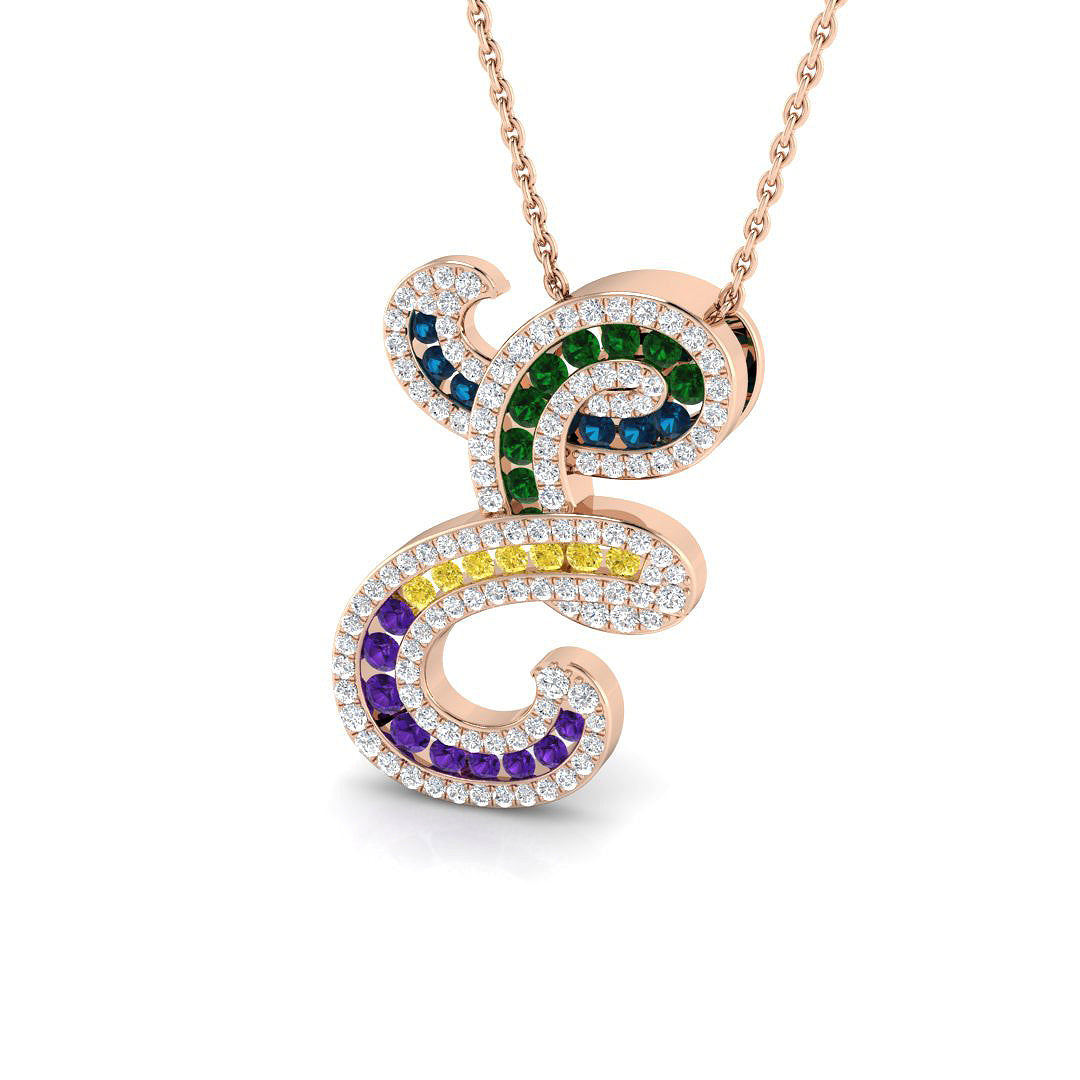 SP5517-E — Pendant - 9k Rose Gold