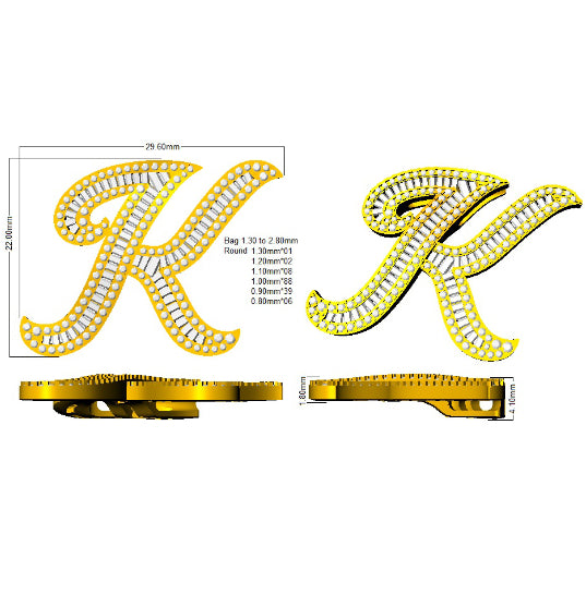 SP5517-K — Pendant - 9k Yellow Gold detail
