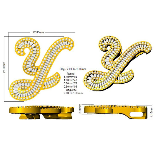 SP5517-Y — Pendant - 9k Yellow Gold detail