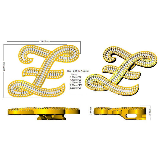 SP5517-Z — Pendant - 9k Yellow Gold detail