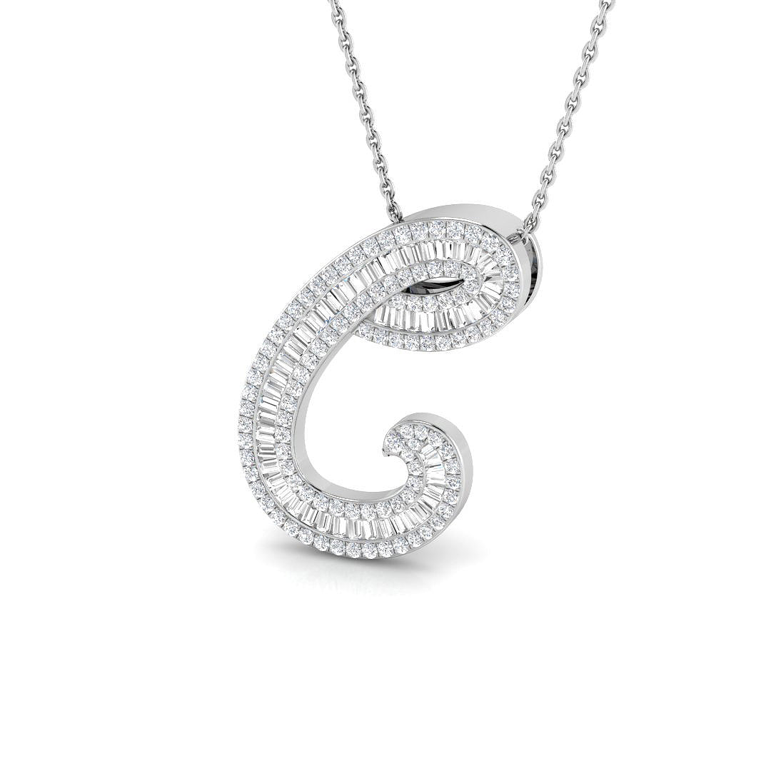 SP5517-C — Pendant - 9k White Gold