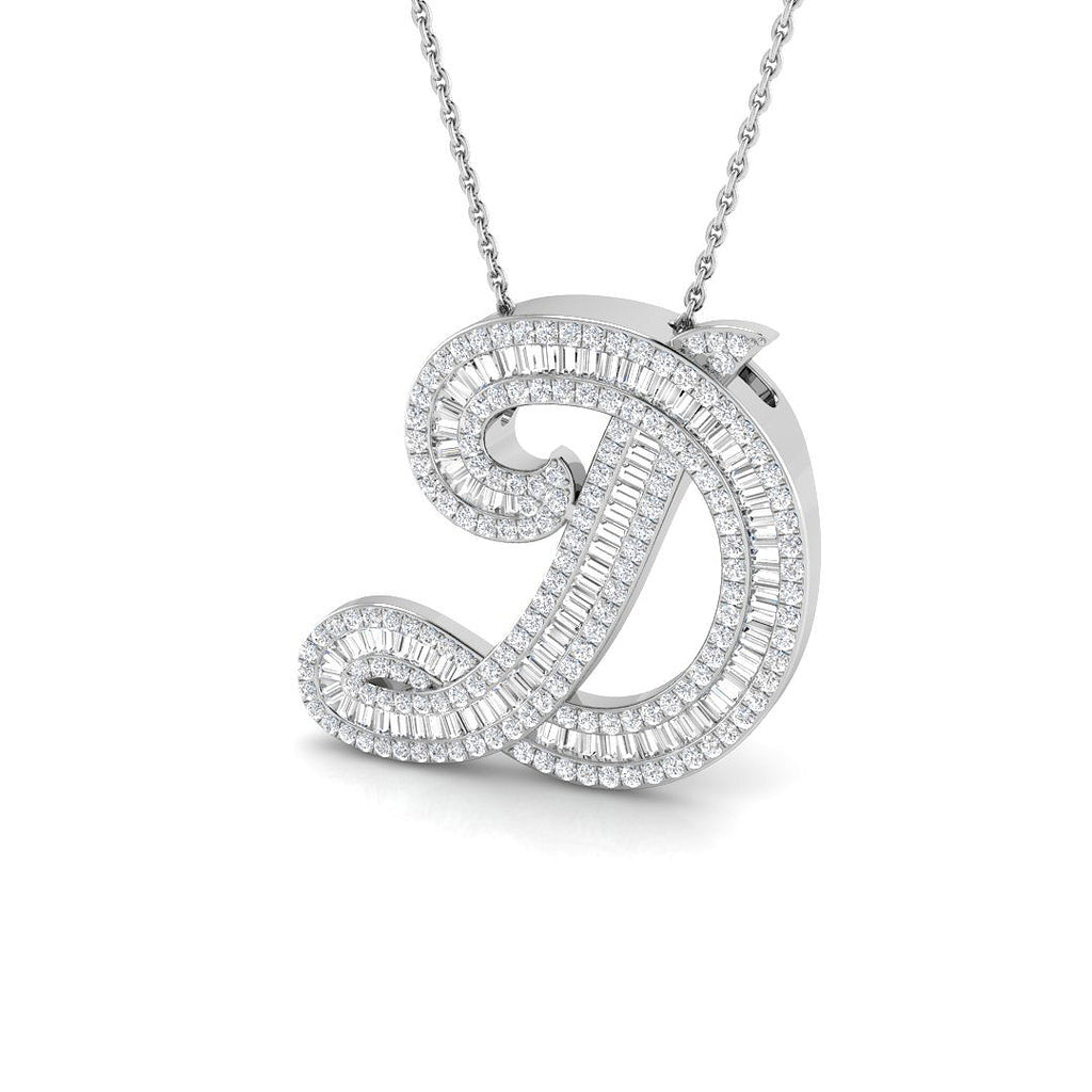 SP5517-D — Pendant - 9k White Gold