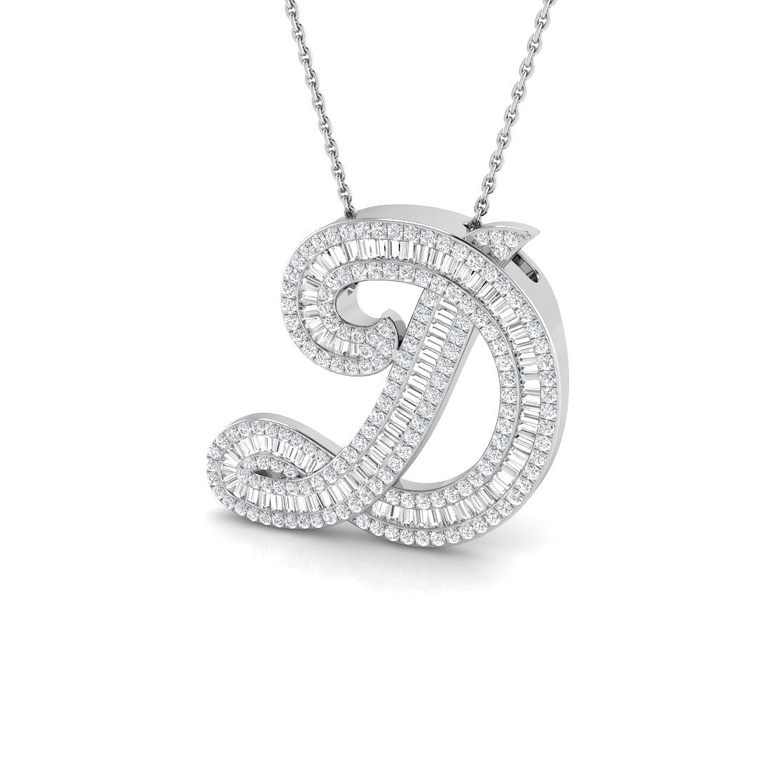 SP5517-D — Pendant - 9k White Gold
