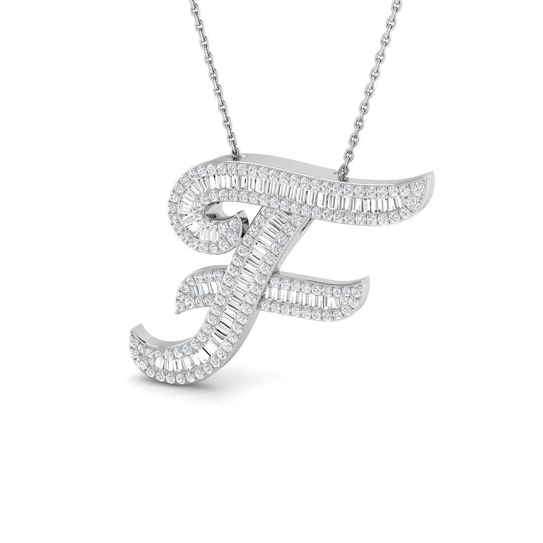 SP5517-F — Pendant - 9k White Gold