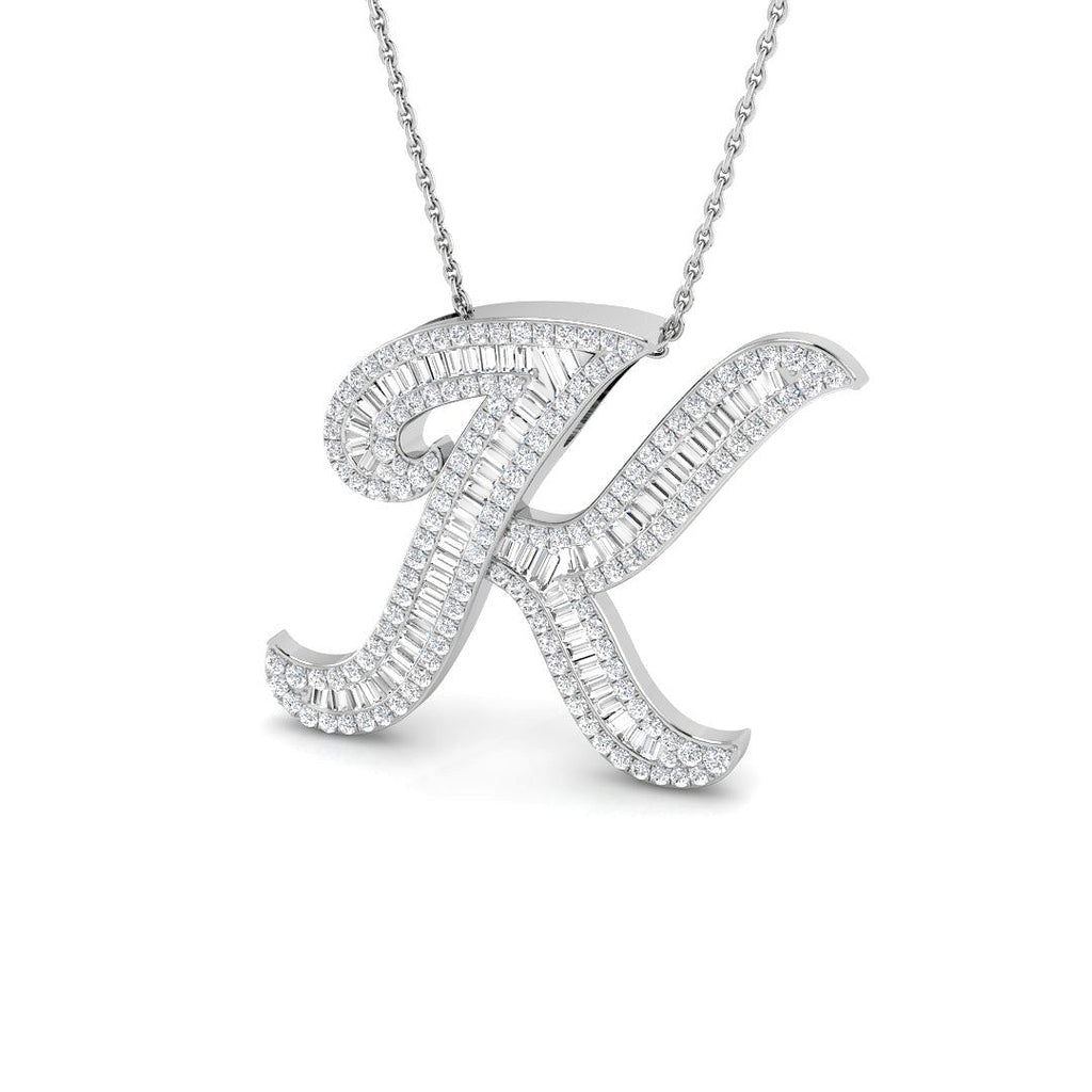 SP5517-K — Pendant - 9k White Gold