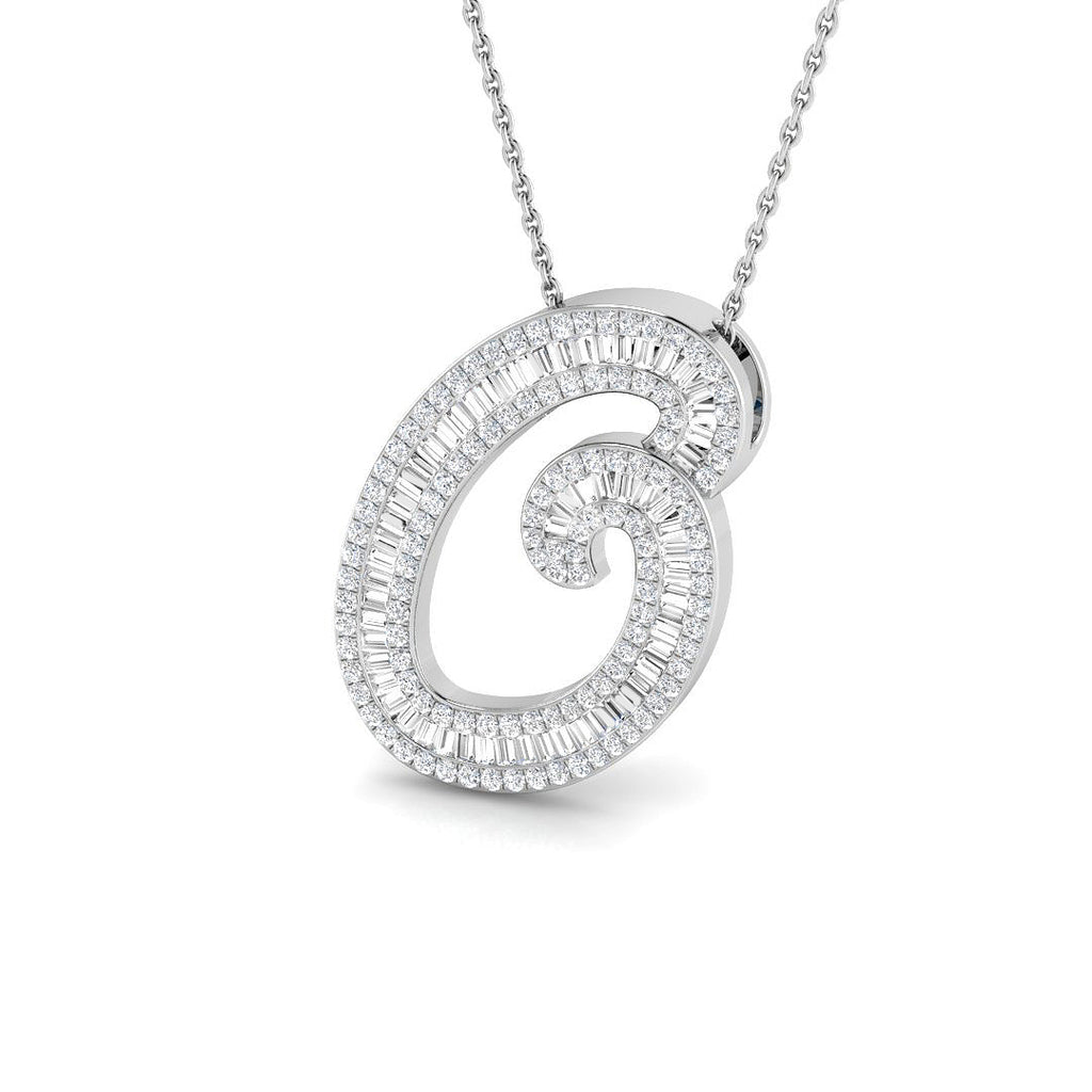SP5517-O — Pendant - 9k White Gold