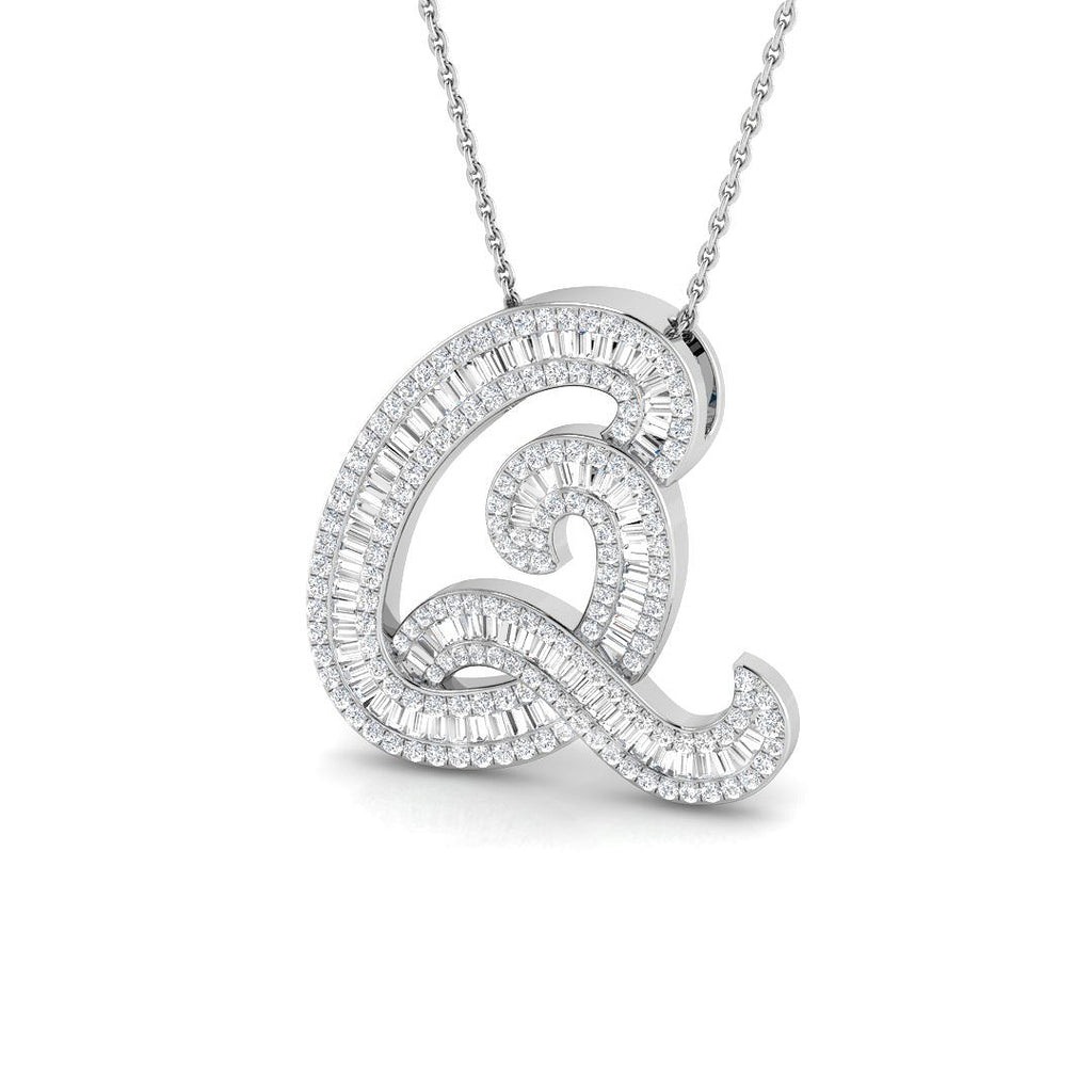 SP5517-Q — Pendant - 9k White Gold