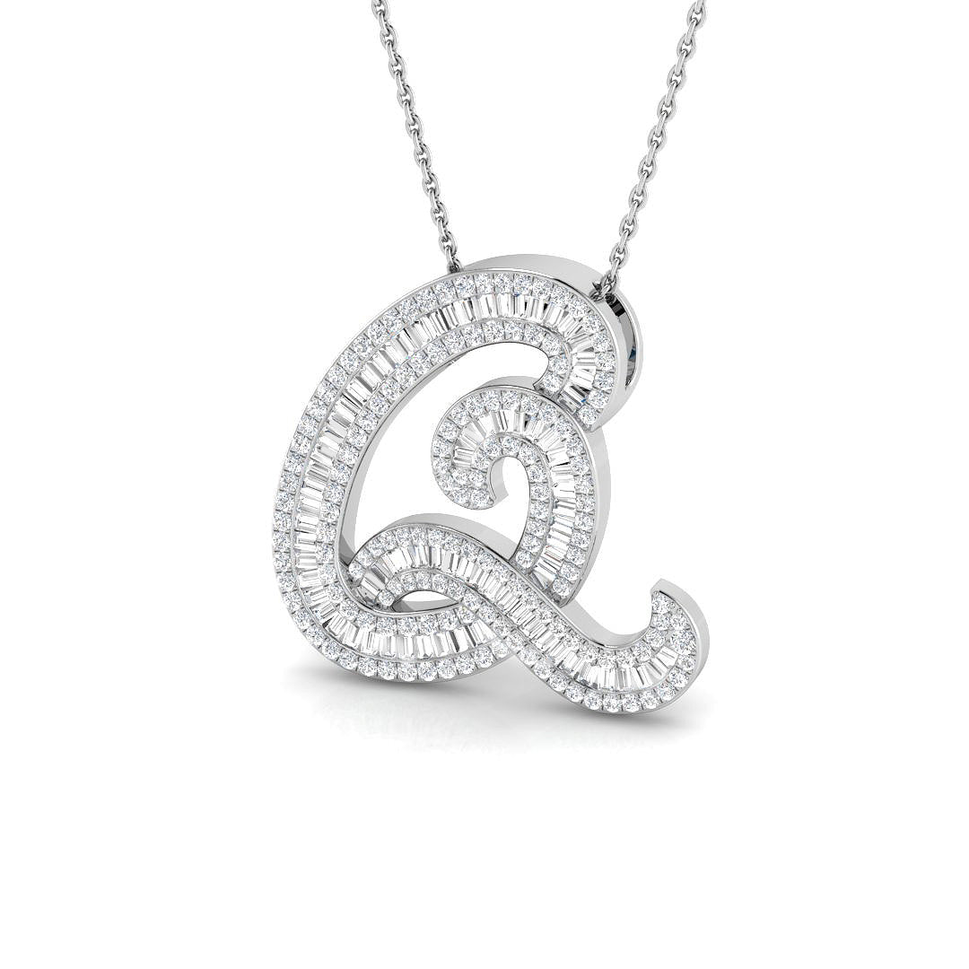 SP5517-Q — Pendant - 9k White Gold