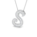 SP5517-S — Pendant - 9 KT White Gold