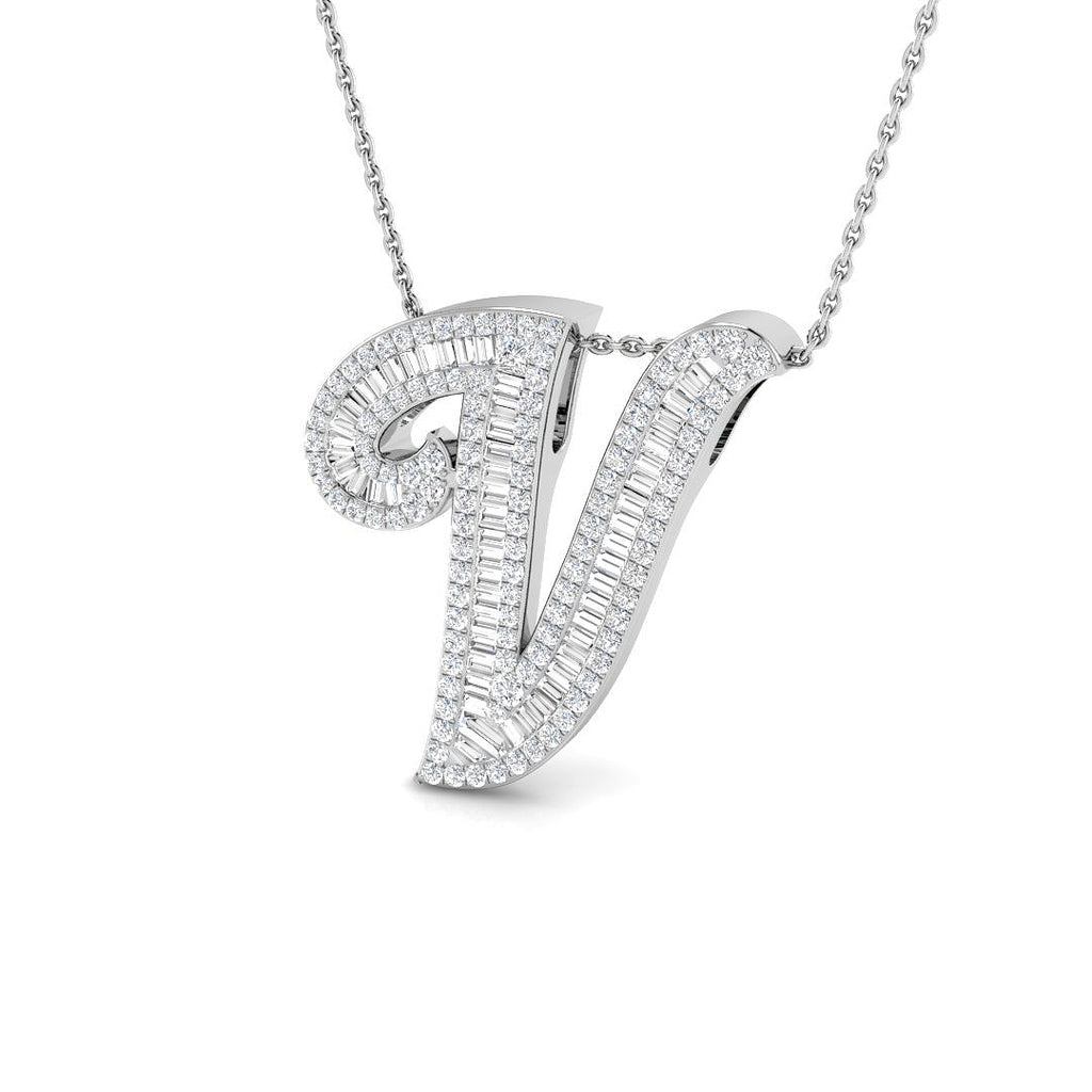 SP5517-V — Pendant - 9k White Gold