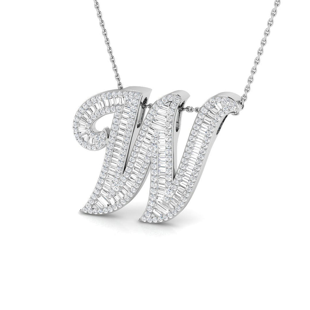 SP5517-W — Pendant - 9k White Gold