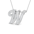 SP5517-W — Pendant - 9k White Gold