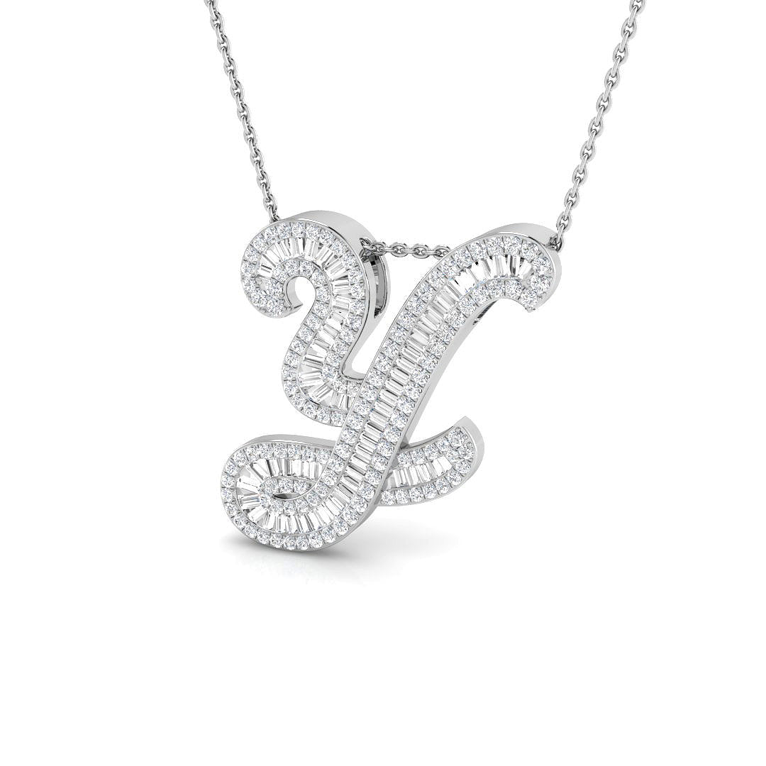 SP5517-Y — Pendant - 9k White Gold