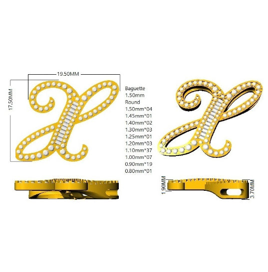 SP5543-X — Pendant - 9k Yellow Gold detail