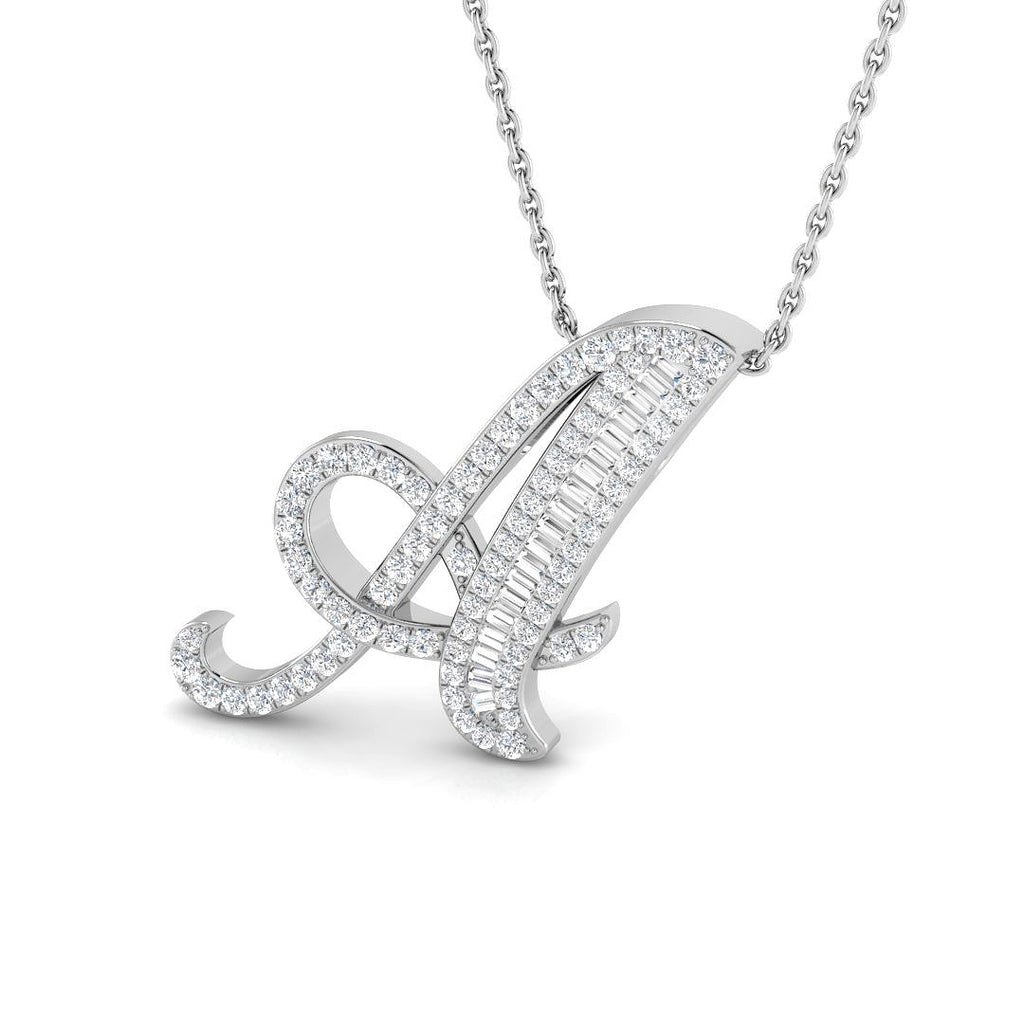 SP5543-A — Pendant - 9k White Gold
