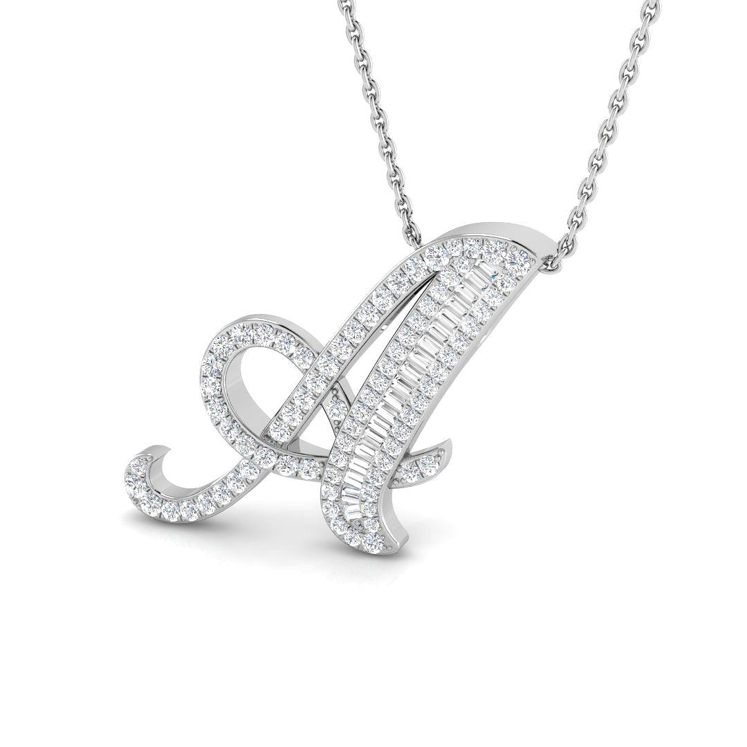 SP5543-A — Pendant - 9k White Gold