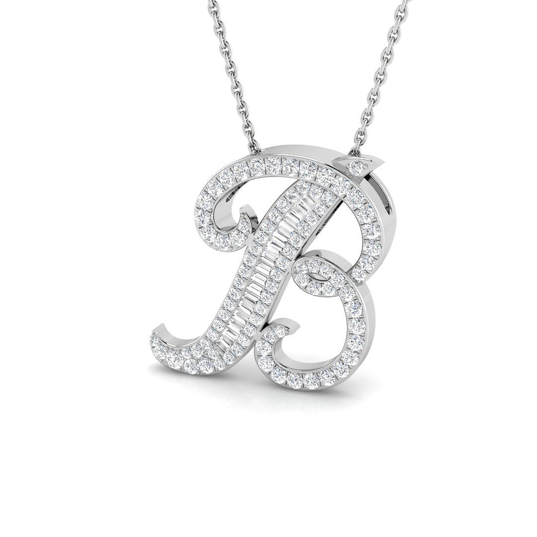 SP5543-B — Pendant - 9k White Gold