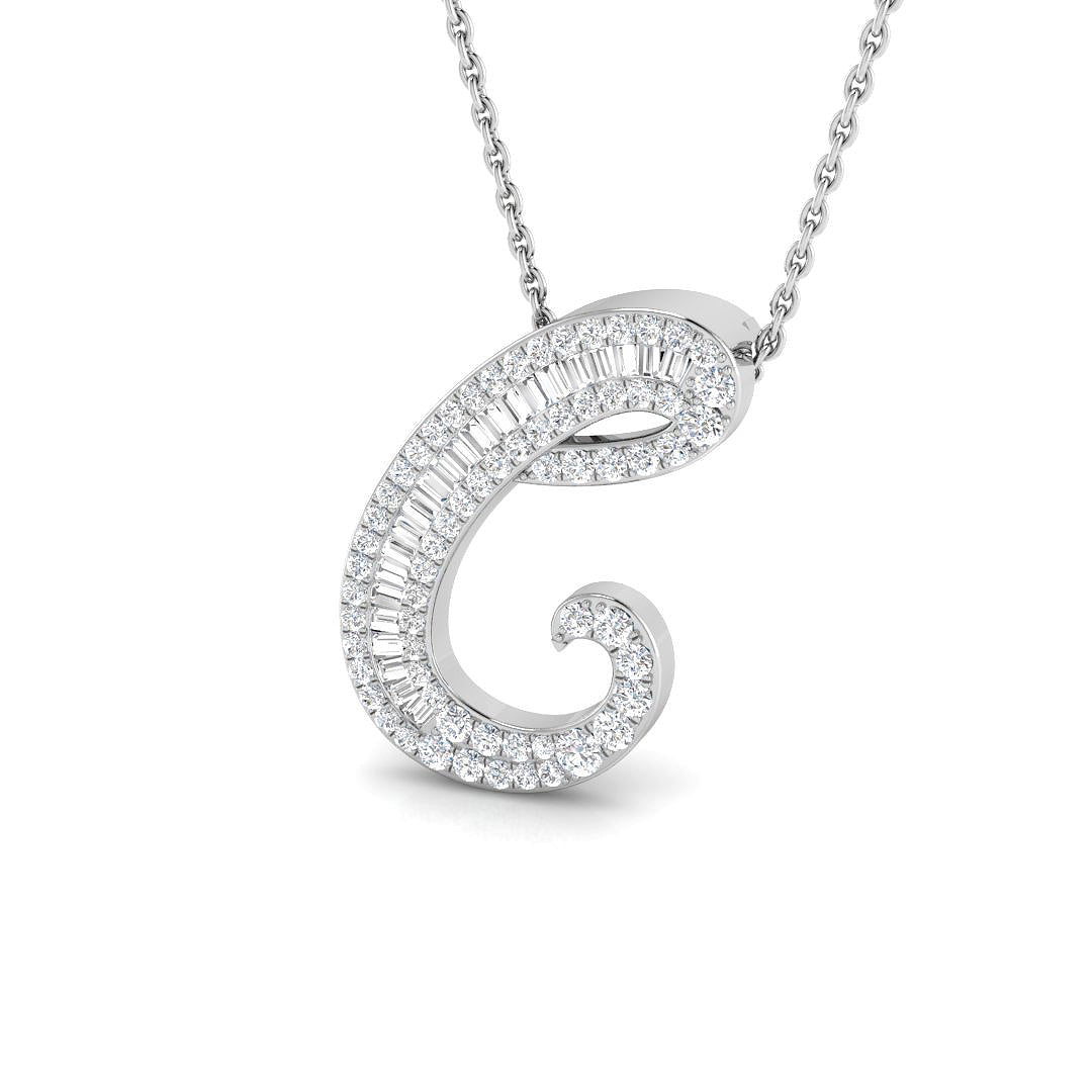 SP5543-C — Pendant - 9k White Gold