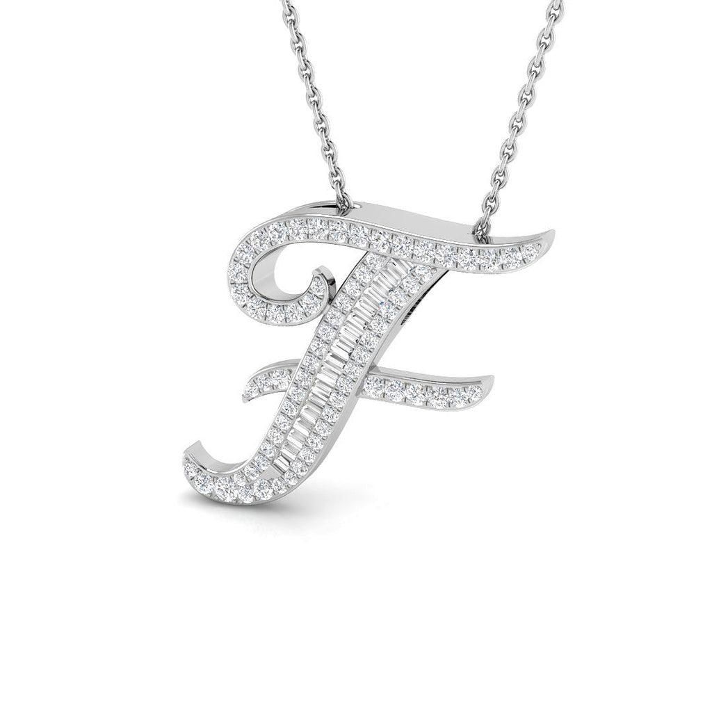 SP5543-F — Pendant - 9k White Gold