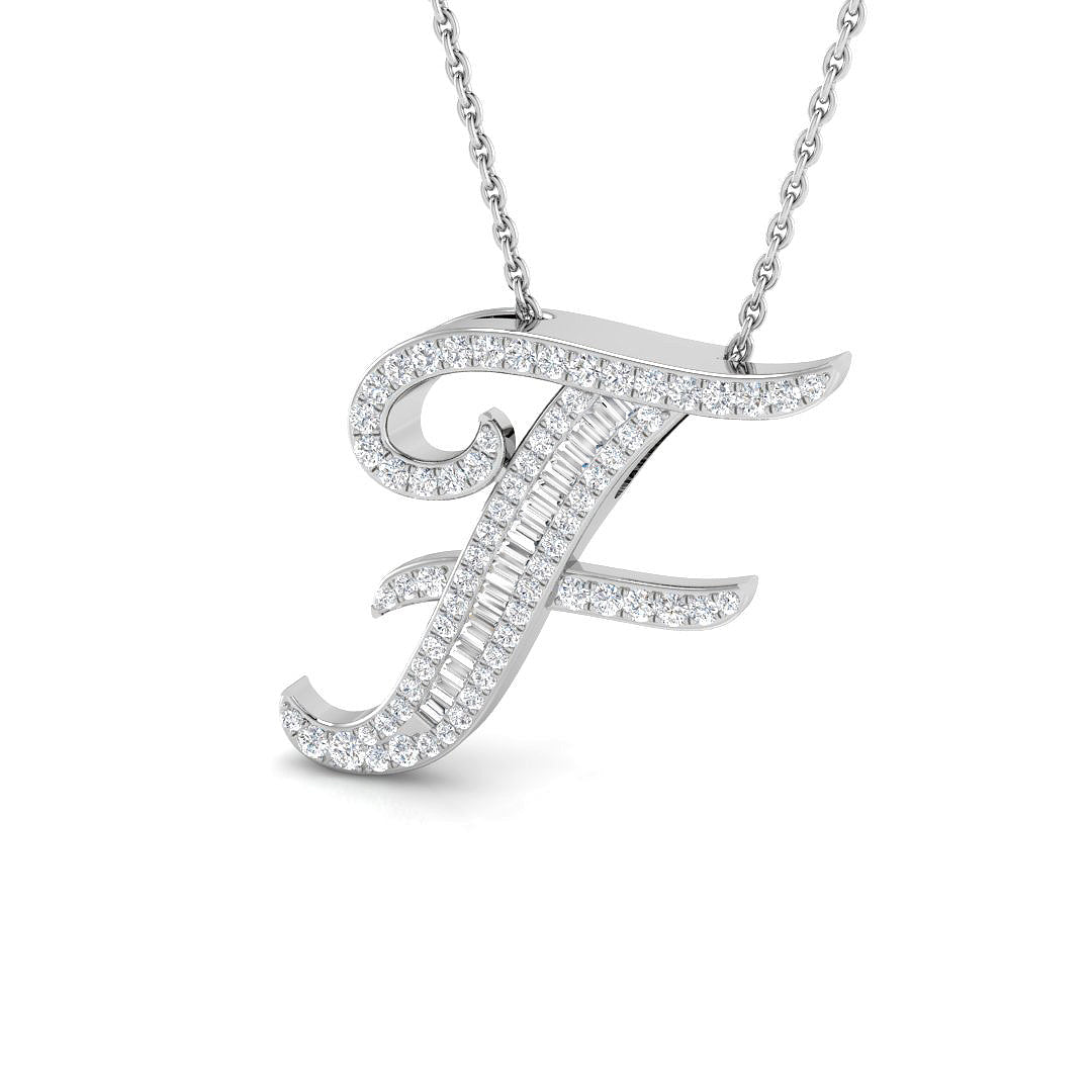 SP5543-F — Pendant - 9k White Gold