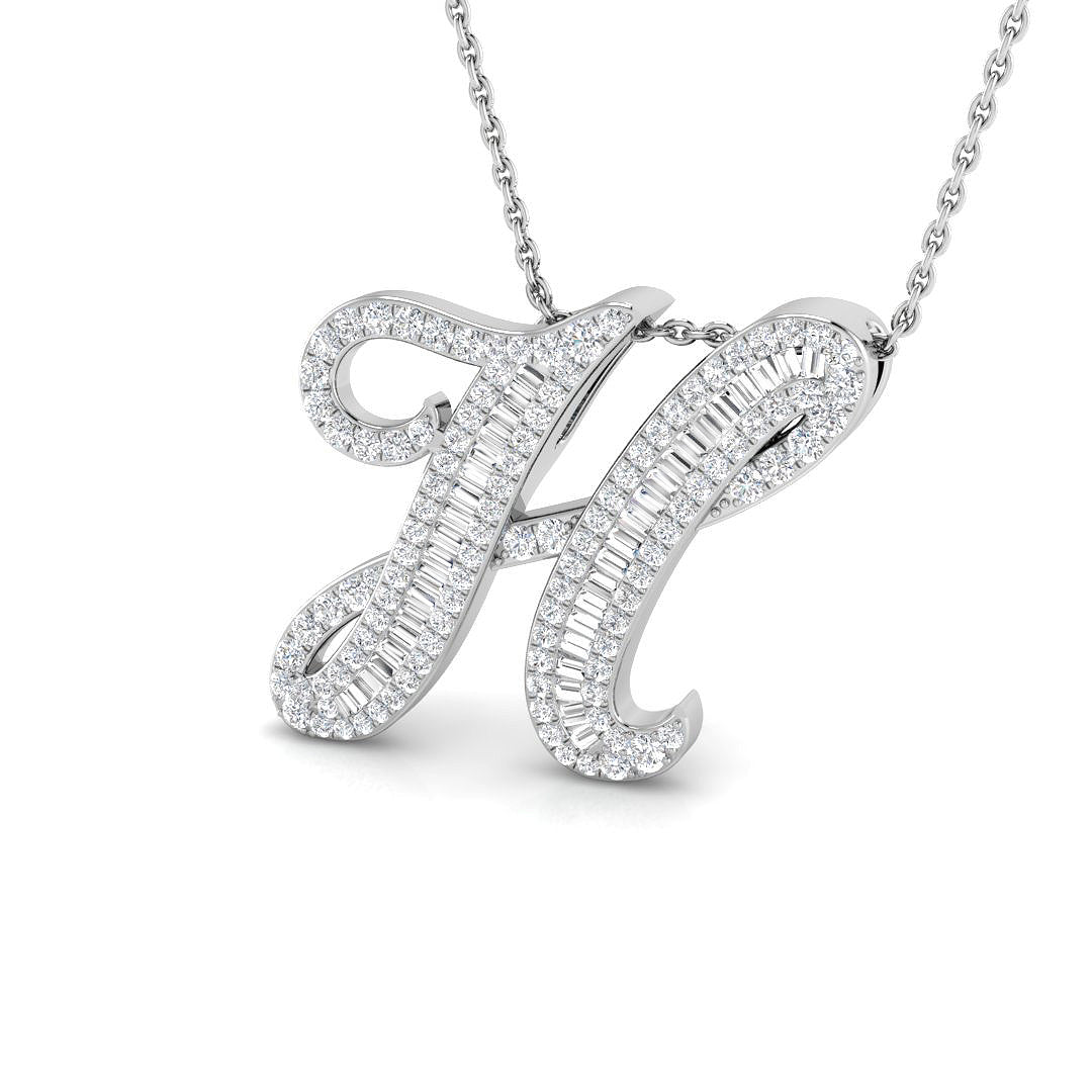 SP5543-H — Pendant - 9k White Gold
