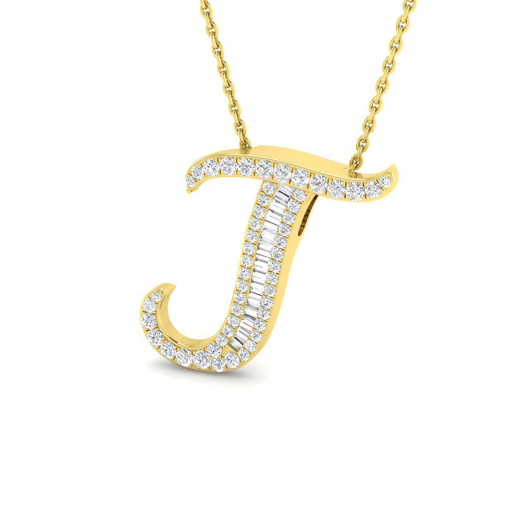 SP5543-JLG-YG)9 — Pendant - 9k Yellow Gold