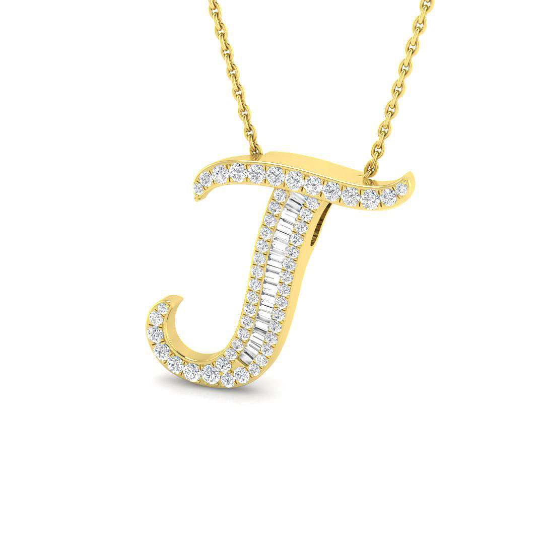 SP5543-JLG-YG)9 — Pendant - 9k Yellow Gold