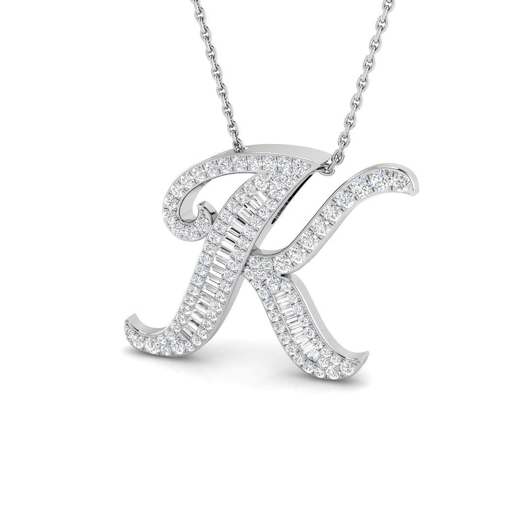 SP5543-K — Pendant - 9k White Gold