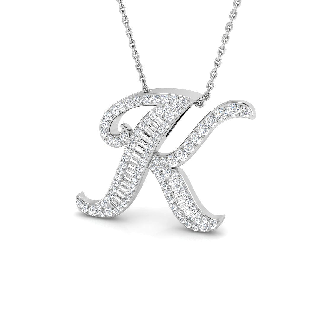 SP5543-K — Pendant - 9k White Gold